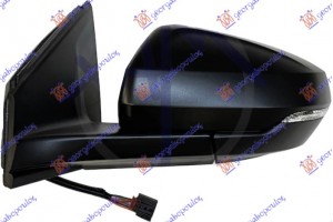 Καθρεφτης ΗΛΕΚΤ. ΘΕΡΜΑΙΝ. Μαυρος (ΜΕ ΦΛΑΣ) (6PIN) (ASPHERICAL GLASS) Αριστερα Vw Polo 17-21 - 876307507
