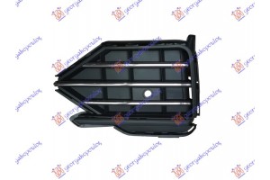 Διχτυ Προφυλακτηρα Εμπρος (ΜΕ Χρωμια ΔΙΑΚ/ΚΑ) (ΜΕ PDS) Αριστερα Vw Touareg 18- - 877204802