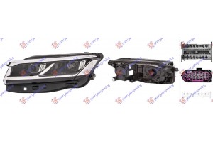 Φανος Εμπρος Full Led (HELLA) Αριστερα Vw Touareg 18- - 877205142
