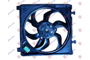 Βεντιλατερ Ψυγειου Κομπλε Βενζινη -A/C (340mm) (2pin) Skoda Citigo 12-17 - 748006445