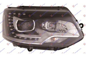 Φανος Εμπρος Xenon (D3S/H7) Με Φως Ημερας Led (E) (DEPO) Δεξια Vw Transporter (T5) 10-15 - 879005146