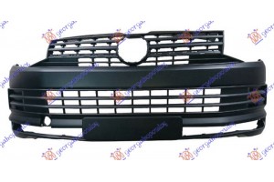 Προφυλακτηρας Εμπρος Μαυρος (ΜΕ ΜΑΣΚΑ) Vw Transporter (T6) 15-19 - 879103600