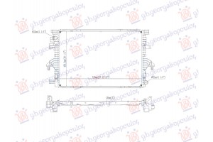 Ψυγειο Νερου 2.0 Tdi (110/150KW) Πετρελαιο (710x470x26) Vw Transporter (T6) 15-19 - 879106310