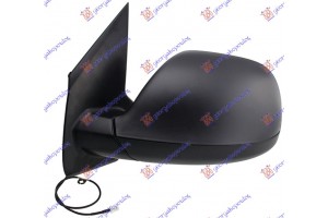 Καθρεφτης Μηχανικος Χειροκινητος Με Κεραια (Α ΠΟΙΟΤΗΤΑ) (ASPHERICAL GLASS) Αριστερα Vw Transporter (T6.1) 19-22 - 879207482