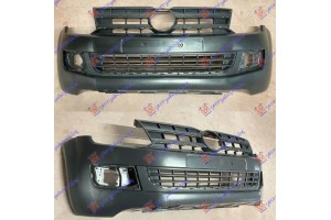 Προφυλακτηρας Εμπρος Μαυρος (ΜΕ ΜΑΣΚΑ) (ΜΕ Τρυπες Για Χρωμιο Στη Μασκα Και Στο ΔΙΧΤΥ) Vw P/U Amarok 10-16 - 882003380