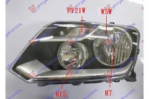 Φανος Εμπρος ΗΛΕΚΤ. 13- (Η7/Η15) (E) (DEPO) Αριστερα Vw P/U Amarok 16- - 882105152