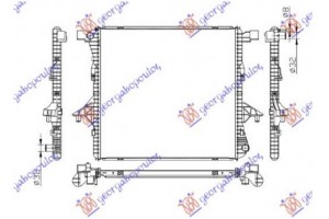 Ψυγειο 2.0 TSI-2.0 Tdi (61.7x58.4x26) (KOYO) Vw P/U Amarok 16- - 882106315