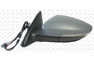 Καθρεφτης ΗΛΕΚ.ΘΕΡΜ.ΒΑΦ.ΜΕ Φλας (Α ΠΟΙΟΤΗΤΑ) (ASPHERICAL GLASS) Αριστερα Vw Jetta 14- - 883107484