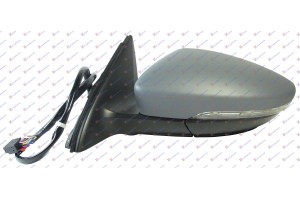 Καθρεφτης ΗΛ.ΘΕΡΜ.ΗΛ.ΑΝΑΚ.ΒΑΦ.Μ/ΦΛΑΣ & Φως ΑΣΦ. 9ΑΚ (Α ΠΟΙΟΤΗΤΑ) (ASPHERICAL GLASS) Αριστερα Vw Jetta 14- - 883107502