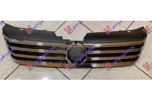 Μασκα ΜΑΥΡΗ/ΟΛΗ Χρωμιο Vw Passat 11-15 - 884004550