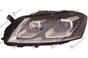 Φανος Εμπρος Bi-XENON Εξυπνο Με Φως Ημερας Led (Ε) (DEPO) Αριστερα Vw Passat 11-15 - 884005142