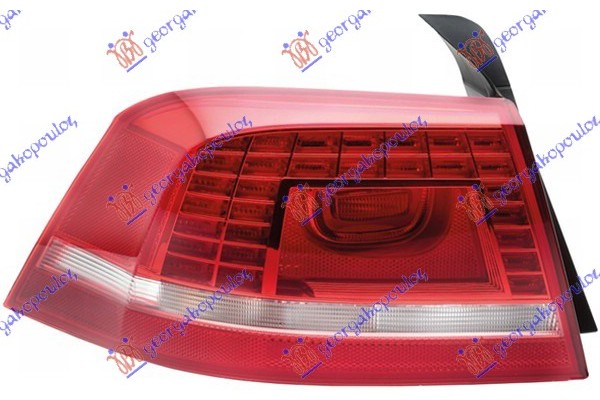 Φανος Πισω Εξω Led (HELLA) Αριστερα Vw Passat 11-15 - 884005834