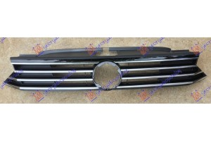 Μασκα Μαυρη Με Χρωμια (ΜΕ ΦΑΝ. LED) (8 ΧΡΩΜΙΑ) Vw Passat 15-19 - 884204550