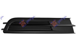 Διχτυ Προφυλακτηρα Εμπρος Μαυρο (ΧΩΡΙΣ Τρυπα ΠΡΟΒΟΛΕΑ) Δεξια Vw Passat 15-19 - 884204806