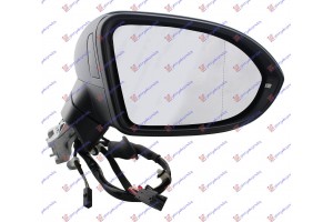 Καθρεφτης ΗΛ. ΘΕΡ. ΗΛ.ΑΝ. ΒΑΦ.(ΦΛΑΣ & Φ/ΑΣΦ.& Linε AS. & ΜΝΗΜΗ) (Α ΠΟΙΟΤΗΤΑ) (CONVEX GLASS) Δεξια Vw Passat 19- - 884307591