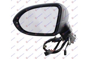 Καθρεφτης ΗΛ. ΘΕΡ. ΗΛ.ΑΝ. ΒΑΦ.(ΦΛΑΣ & Φ/ΑΣΦ.& Linε AS. & ΜΝΗΜΗ) (Α ΠΟΙΟΤΗΤΑ) (ASPHERICAL GLASS) Αριστερα Vw Passat 19- - 884307592