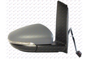 Καθρεφτης ΗΛΕΚΤ. ΘΕΡΜ..ΒΑΦΟΜ(ΜΕ Φλας (CONVEX GLASS) Δεξια Vw Cross Touran 10-15 - 885207481