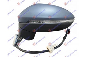 Καθρεφτης ΗΛΕΚΤ. ΘΕΡΜ. ΗΛ.ΑΝ.ΒΑΦΟΜ. (ΜΕ Φλας & Φως ΑΣΦ.) (13 PIN) (Α ΠΟΙΟΤΗΤΑ) (ASPHERICAL GLASS) Αριστερα Vw Touran 15- - 885307582