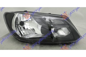 Φανος Εμπρος ΗΛΕΚΤ. (ΜΑΥΡΟ ΦΡΥΔΙ) (Η4) (Ε) (ΜΕ ΜΟΤΕΡ) (TYC) Δεξια Vw Caddy 10-15 - 887005143