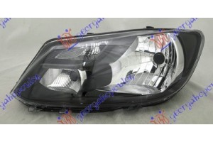 Φανος Εμπρος ΗΛΕΚΤ. (ΜΑΥΡΟ ΦΡΥΔΙ) (Η4) (Ε) (ΜΕ ΜΟΤΕΡ) (TYC) Αριστερα Vw Caddy 10-15 - 887005144