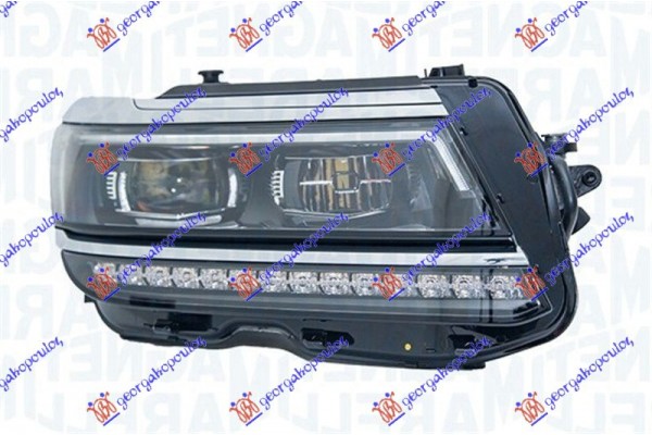 Φανος Εμπρος Full Led Εξυπνο (MARELLI) Δεξια Vw Tiguan 16-20 - 889105161