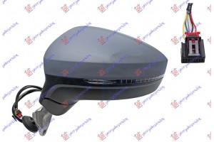 Καθρεφτης ΗΛΕΚΤ. ΘΕΡΜ. ΒΑΦΟΜ. (ΜΕ ΦΛΑΣ) 6 Pin (Α ΠΟΙΟΤΗΤΑ) (ASPHERICAL GLASS) Αριστερα Vw Tiguan ALLSPACE/XL 17-21 - 889207502