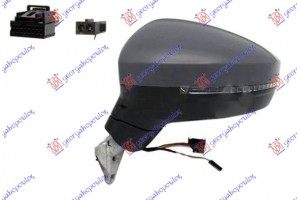 Καθρεφτης ΗΛΕΚΤ. ΘΕΡΜAIN. ΒΑΦΟΜ. (ΜΕ Φλας & Side ASSIST) (ASPHERICAL GLASS) Αριστερα Vw Tiguan 16-20 - 889107562