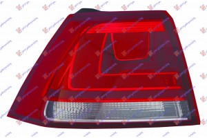 Φανος Πισω Εξω Μαυρος (Ε) Αριστερα Vw Golf Vii 13-16 - 890005822