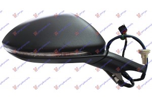 Καθρεφτης ΗΛ.ΘΕΡ.ΗΛ.ΑΝΑΔ.ΒΑΦ.(Μ/ΦΛ & ΜΝ) (CONVEX GLASS) (A ΠΟΙΟΤΗΤΑ) Δεξια Vw Golf Vii 16-19 - 890107503