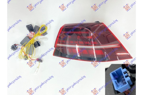 Φανος Πισω Εξω Led Dynamic Δεξια Vw Golf Vii 16-19 - 890105841