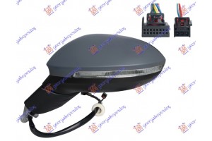 Καθρεφτης ΗΛΕΚΤ. ΘΕΡΜ. ΒΑΦΟΜ. Με Μνημη (Μ/ΦΛΑΣ & Φως ΑΣΦ.& Side ASSIST) (11+3 PIN) (Α ΠΟΙΟΤΗΤΑ) (ASPHERICAL GLASS) Αριστερα Vw Golf Viii 24- - 890307582