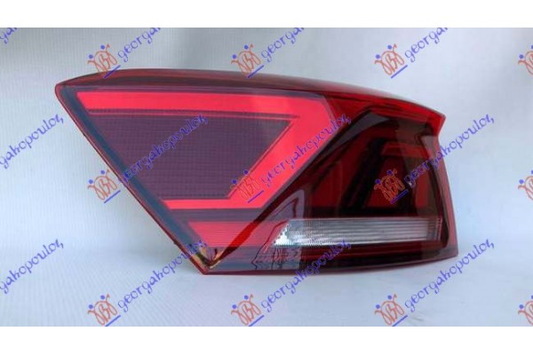 Φανος Πισω Εξω Led Μαυρος (MARELLI) Αριστερα Vw T-ROC 17-22 - 894005827