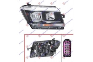 Φανος Εμπρος ΗΛΕΚΤ. (H7/H15) (Ε) (TYC) Δεξια Vw Crafter 17- - 895005133