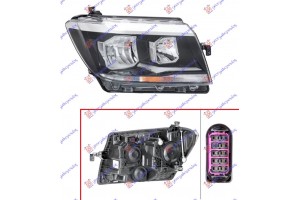 Φανος Εμπρος ΗΛΕΚΤ. (H7/H15) (HELLA) Δεξια Vw Crafter 17- - 895005141