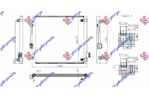 Ψυγειο A/C (418x345) Tesla Model S 12- - 906306400