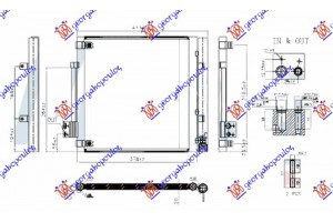 Ψυγειο A/C (378x345) Tesla Model S 12- - 906306410