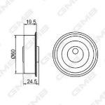Gmb Τεντωτήρας, οδοντ. Ιμάντας - GT10040