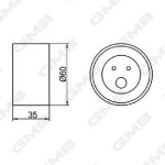 Gmb Τεντωτήρας, οδοντ. Ιμάντας - GT10100