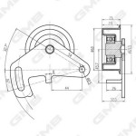 Gmb Τεντωτήρας, οδοντ. Ιμάντας - GT80890