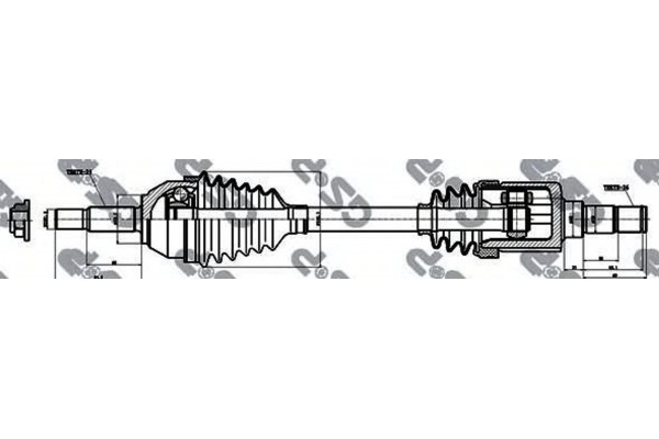 Gsp Άξονας Μετάδοσης Κίνησης - 218263