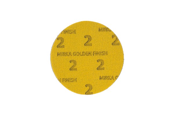 Mirka 8A24101502GF Golden FINISH-2 Γυαλοχαρτο Τριβης 150MM 5MM, 2ο Σταδιο