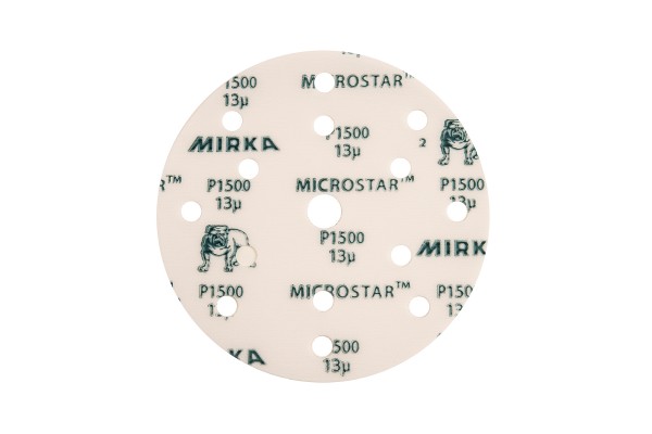 Mirka FM6JT05092 MICROSTAR, Γυαλοχαρτο Φιλμhookit 77MM, P1000