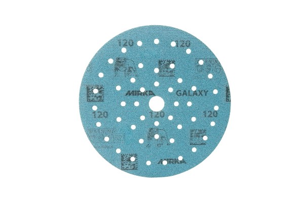 Mirka FY6M105093 GALAXY, Κεραμικο Γυαλοχαρτο ΑΥΤΟΑΚΟΝΙΖΟΜΕΝΟ, 50H-Multifit, Hookit 150MM, P1200