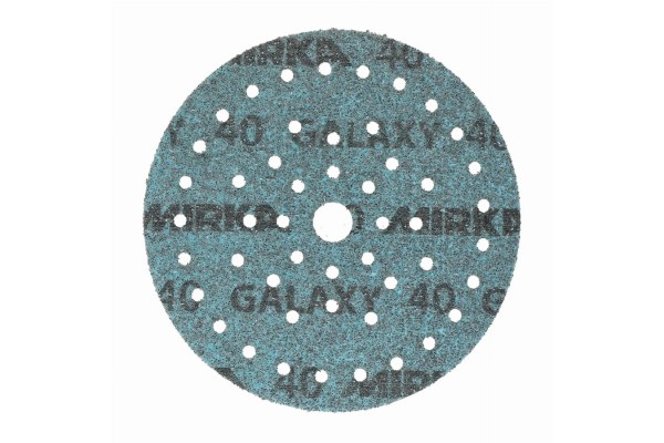 Mirka FY6M109910 GALAXY, Κεραμικο Γυαλοχαρτο ΑΥΤΟΑΚΟΝΙΖΟΜΕΝΟ, 50H-Multifit, Hookit 150MM, P100