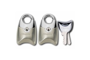 Masterlock Σετ 2 Λουκέτα Νίκελ 20mm Με Ίδιο κλειδί, Masterlock Σετ 2 Λουκέτα Νίκελ 20mm Με Ίδιο κλειδί,