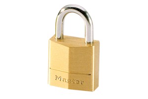 Masterlock Λουκέτο Συμπαγές Μπρούτζινο Standard 20mm,