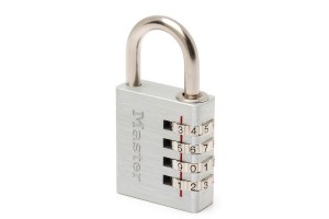 Masterlock Λουκέτο Αποσκευών Συνδυασμού 3 Ψηφίων Με Μεταλλικό φινίρισμα, 30mm, Masterlock Λουκέτο Αποσκευών Συνδυασμού 3 Ψηφίων Με Μεταλλικό φινίρισμα, 30mm,