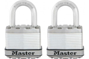 Masterlock Σετ 2 Λουκέτα Excell Υψίστης Ασφαλείας 45mm, Masterlock Σετ 2 Λουκέτα Excell Υψίστης Ασφαλείας 45mm,