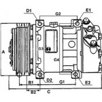 HC-Cargo Συμπιεστής, συστ. Κλιματισμού - 240947