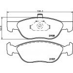 Hella Pagid Σετ τακάκια, Δισκόφρενα - 8DB 355 010-181